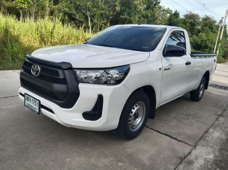 Toyota Hilux Revo 2021 2.4 Entry ดีเซล เกียร์ธรรมดา ขาว รูปที่ 3