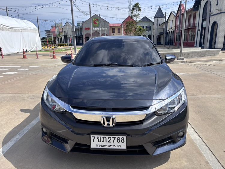 Honda Civic 2018 1.8 EL i-VTEC Sedan เบนซิน ไม่ติดแก๊ส เกียร์อัตโนมัติ บรอนซ์เงิน