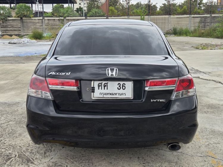 Honda Accord 2012 2.4 JP Sedan เบนซิน LPG เกียร์อัตโนมัติ ดำ รูปที่ 4