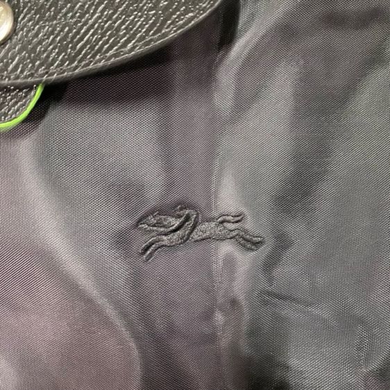 เป้ Longchamp Le Pliage Green Recycled Canvas With Leather Backpack ไซด์ M รูปที่ 4