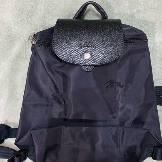 เป้ Longchamp Le Pliage Green Recycled Canvas With Leather Backpack ไซด์ M