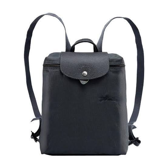 เป้ Longchamp Le Pliage Green Recycled Canvas With Leather Backpack ไซด์ M รูปที่ 13