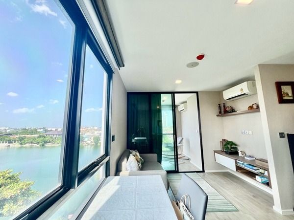 ไม่อนุญาต ตกแต่งครบ Rare Unit ขาย Atmoz ลาดพร้าว 71 ห้องมุม วิวทะเลสาบ 1 Bed Plus 39.24 ตร.ม. รูปที่ 3