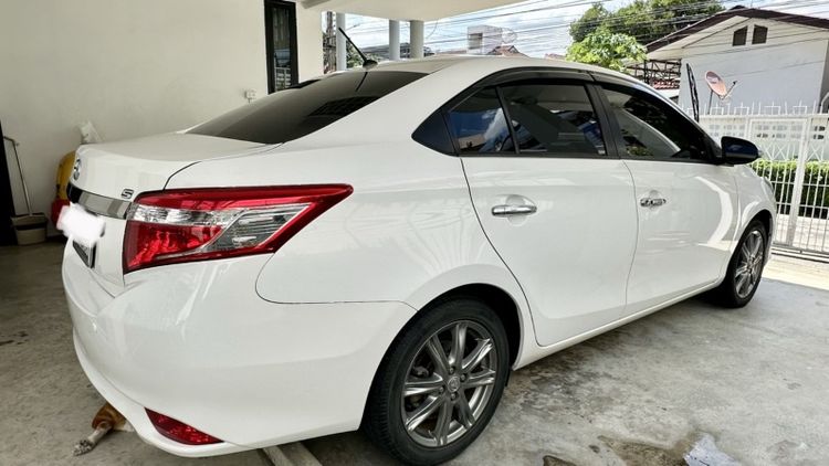Toyota Vios 2013 1.5 S Limited Sedan เบนซิน LPG เกียร์อัตโนมัติ ขาว รูปที่ 4
