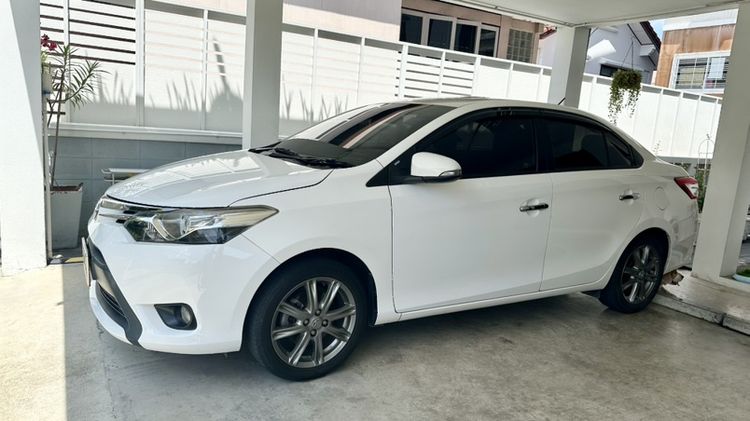 Toyota Vios 2013 1.5 S Limited Sedan เบนซิน LPG เกียร์อัตโนมัติ ขาว รูปที่ 2