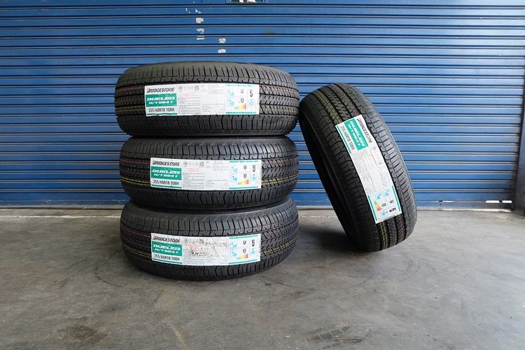 🏆 ยางใหม่ Bridgestone รุ่น Dueler HT 684II ขนาด 255 60R18 ปี25