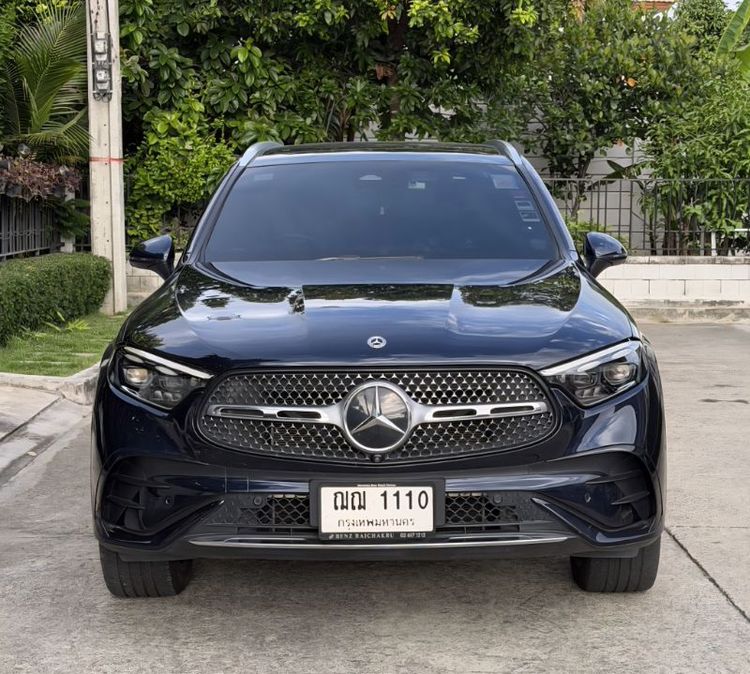 Mercedes-Benz GLC-Class 2024 GLC350e Utility-car ปลั๊กอินไฮบริด (PHEV) ไม่ติดแก๊ส เกียร์อัตโนมัติ น้ำเงิน รูปที่ 2