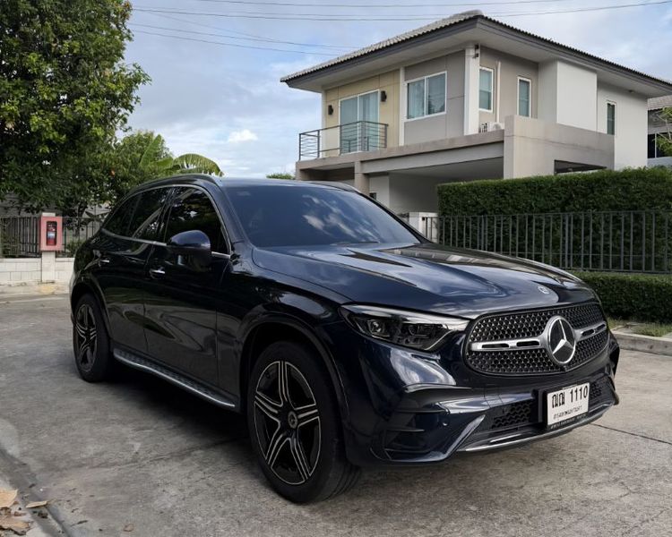Mercedes-Benz GLC-Class 2024 GLC350e Utility-car ปลั๊กอินไฮบริด (PHEV) ไม่ติดแก๊ส เกียร์อัตโนมัติ น้ำเงิน รูปที่ 3
