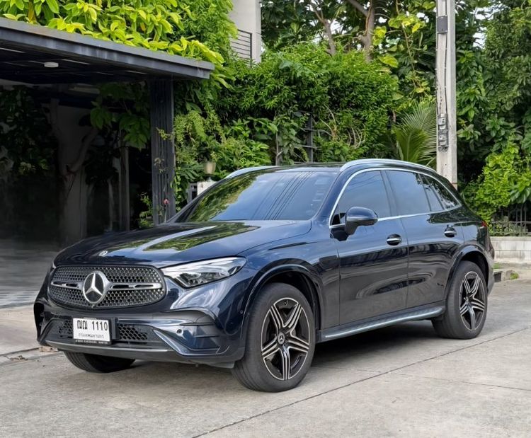 รถ Mercedes-Benz GLC-Class GLC350e สี น้ำเงิน