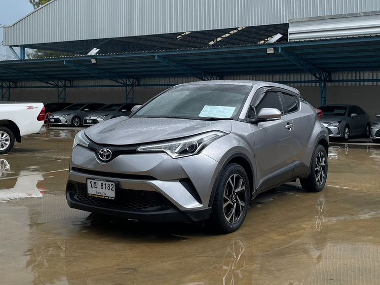 Toyota C-HR 2019 1.8 Entry Utility-car เบนซิน ไม่ติดแก๊ส เกียร์อัตโนมัติ เทา