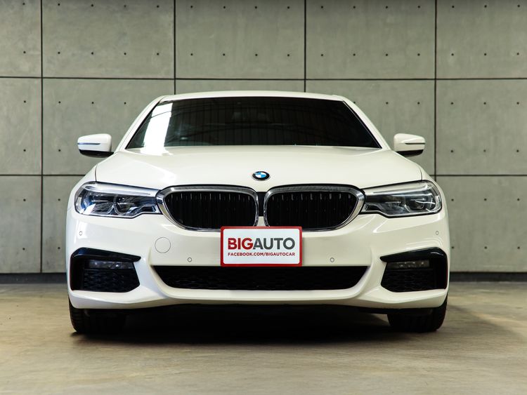 BMW Series 5 2020 520d Sedan ดีเซล ไม่ติดแก๊ส เกียร์อัตโนมัติ ขาว รูปที่ 3