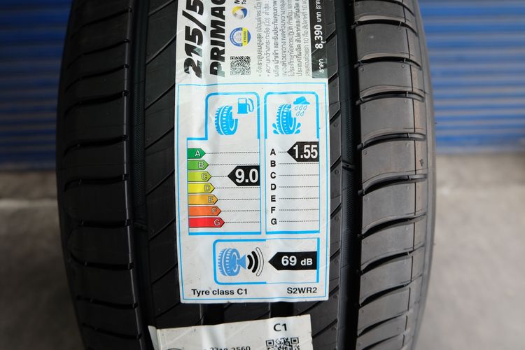 🏆 ยางใหม่ Michelin รุ่น Primacy 4 ขนาด 215 55R17 ปี26 รูปที่ 3