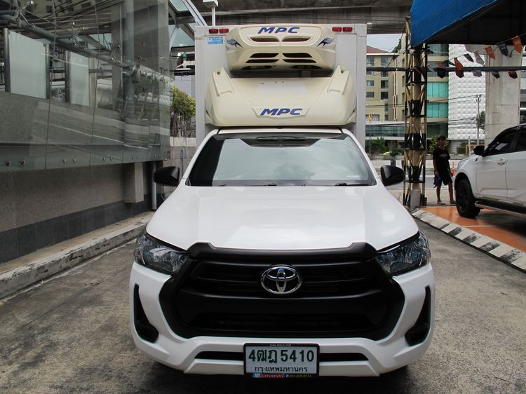 Toyota Hilux Revo 2021 2.4 Entry Van ดีเซล ไม่ติดแก๊ส เกียร์ธรรมดา ขาว รูปที่ 3