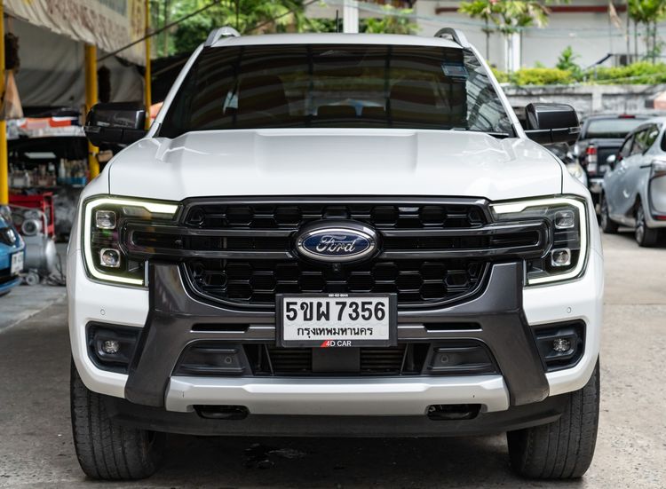 รถ Ford Ranger 3.0 WildTrak Hi-Rider 4WD สี ขาว