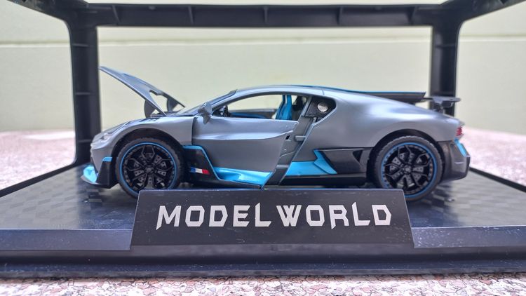 โมเดลรถเหล็ก BUGATTI ขนาด 1 ต่อ 22 ของใหม่ ราคาถูก รูปที่ 7