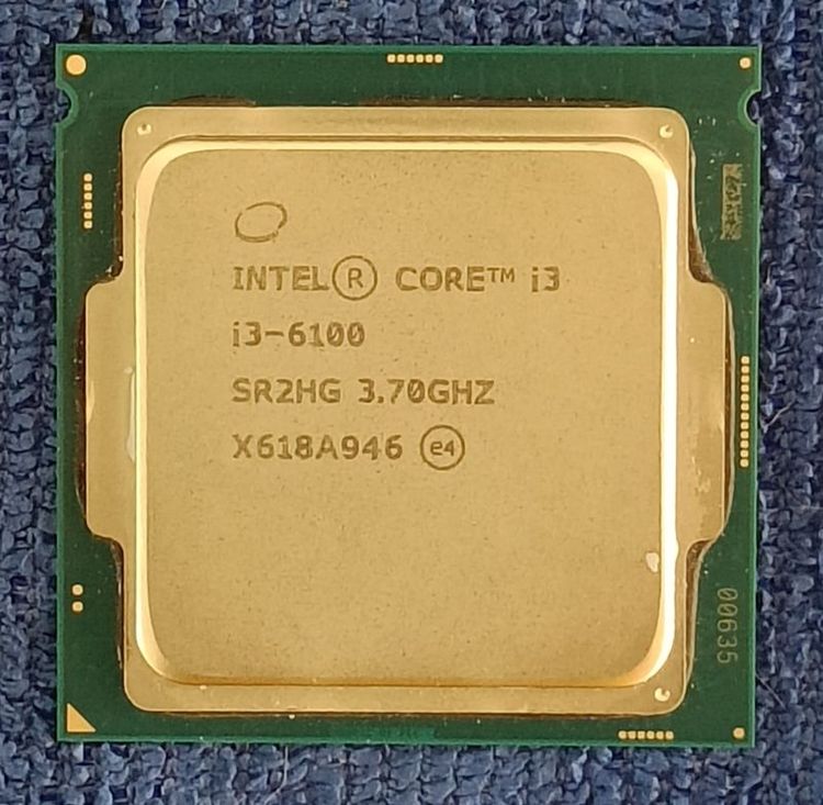 ซอฟแวร์ CPU Intel CORE i3-6100 3.70GHZ