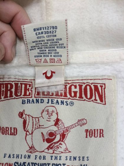 True Religion Jimmy Hooded Denim Jacket รูปที่ 6