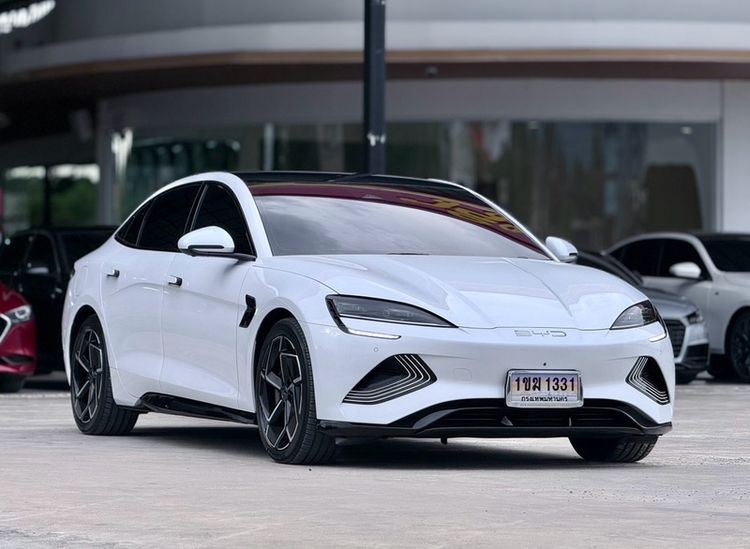 BYD Seal 2024 Performance AWD Sedan ไฟฟ้า ไม่ติดแก๊ส เกียร์อัตโนมัติ ขาว รูปที่ 3
