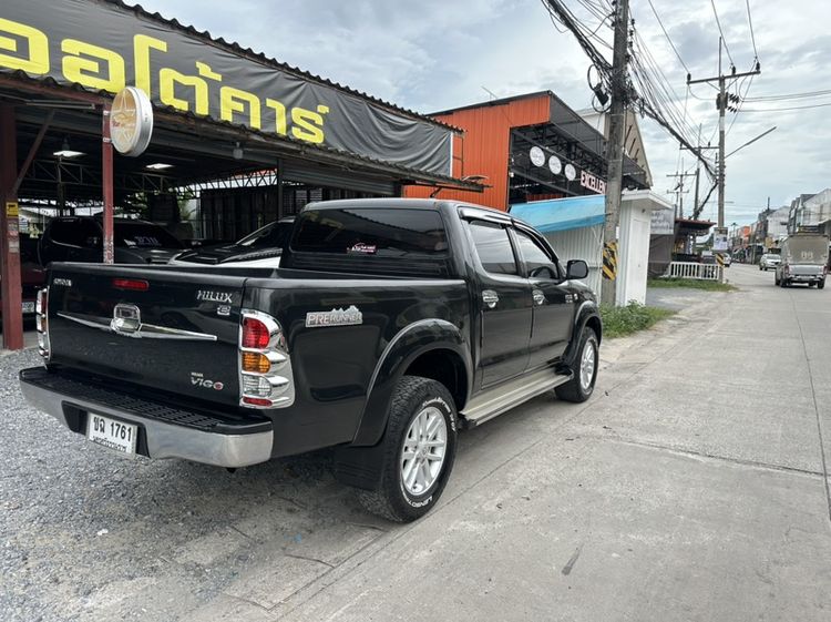 Toyota Hilux Vigo 2007 3.0 E Prerunner Pickup ดีเซล ไม่ติดแก๊ส เกียร์ธรรมดา ดำ รูปที่ 3