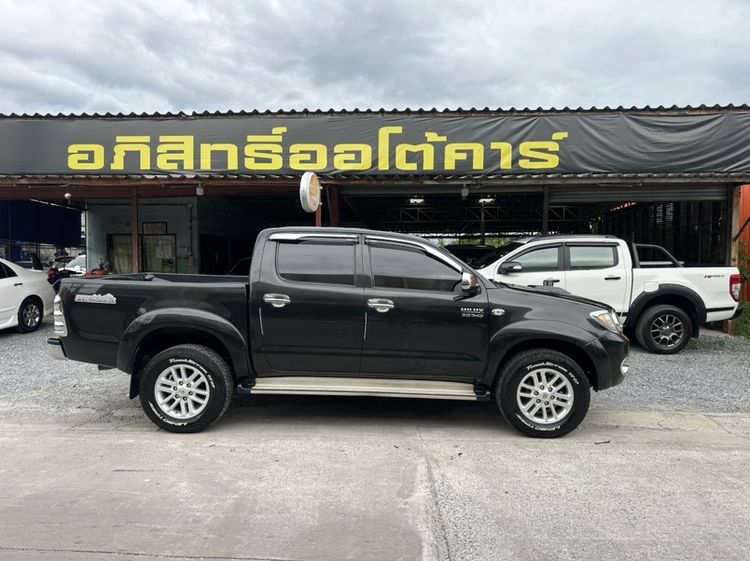 Toyota Hilux Vigo 2007 3.0 E Prerunner Pickup ดีเซล ไม่ติดแก๊ส เกียร์ธรรมดา ดำ รูปที่ 2