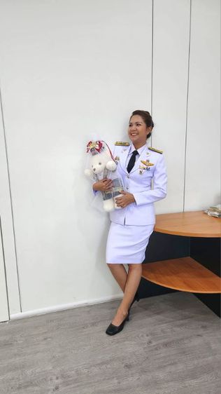 ขายชุดปกติขาว