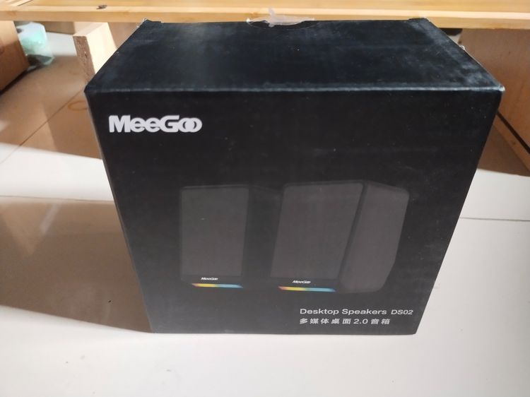 ลำโพงมือสอง สภาพดี (มีกล่อง) ราคา MeeGoo รุ่น DS02 สำหรับคอมพิวเตอร์ เสียงสเตอริโอ 3D ที่มีเสียงใหญ่และเบสหนัก พร้อมไฟ LED RGB มีสีสัน รูปที่ 13