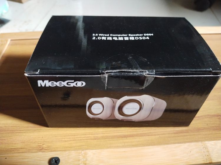 ลำโพงมือสอง สภาพดี (มีกล่อง) ราคา MeeGoo รุ่น DS04 ใช้ได้มัลติมีเดีย USB ลำโพงตั้งโต๊ะลำโพงคอมพิวเตอร์แบบมีสาย 2.0 รูปที่ 8