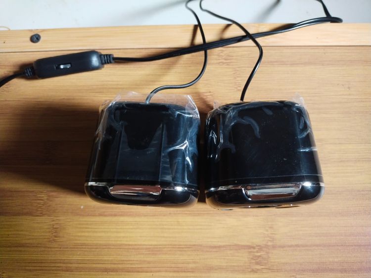 ลำโพงมือสอง สภาพดี (มีกล่อง) ราคา MeeGoo รุ่น DS04 ใช้ได้มัลติมีเดีย USB ลำโพงตั้งโต๊ะลำโพงคอมพิวเตอร์แบบมีสาย 2.0 รูปที่ 3