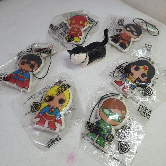 พวงกุญแจยาง Super HERO ลิขสิทธิ์แท้จาก DC Comics