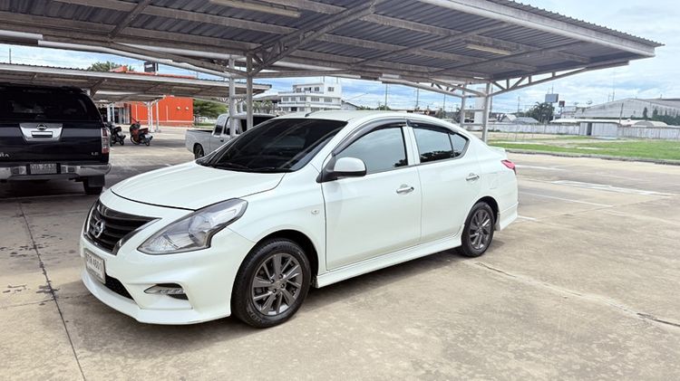 Nissan Almera 2017 1.2 E Sportech Sedan เบนซิน ไม่ติดแก๊ส เกียร์อัตโนมัติ ขาว รูปที่ 3