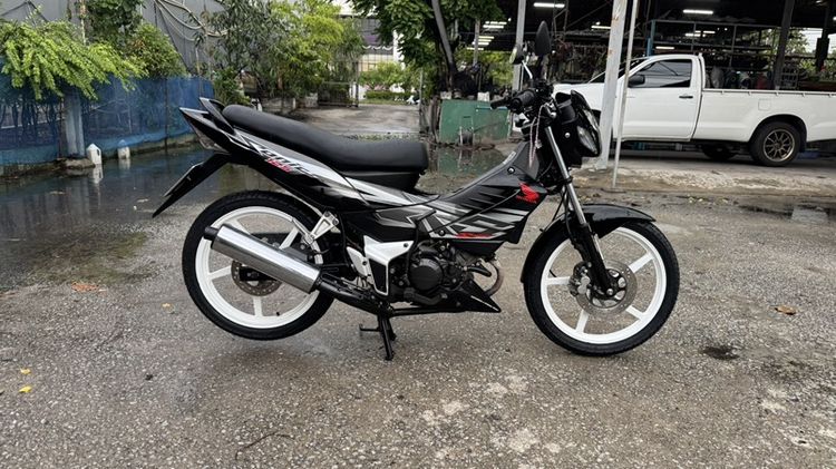 HONDA SONIC 125 คาร์บูเกียร์สตาร์ทเท้ารถมือเดียวซื้อเงินสดเครื่องดีมากสีสวยมากต้องมาดูของจริงมีสถานที่ให้ทดลองขับขี่ก่อนซื้อ รูปที่ 2