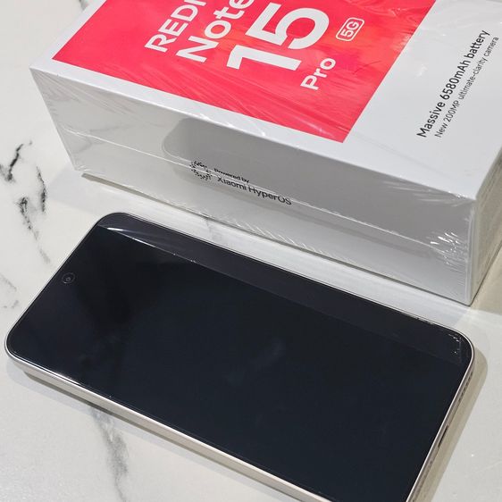 Xiaomi Redmi Note15 Pro 5G ram8 rom256 ประกัน1ปี เครื่องรีวิวสภาพ99 สี Titanium รูปที่ 8