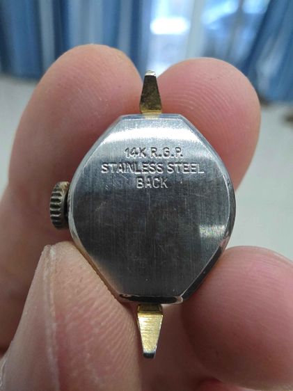 A.นาฬิกา รุ่นเก่า 14K GP. สวยของเก่าเก็บ หายาก เดิมๆ  รุ่นเก่า หายาก เรือนเล็ก ขายตามสภาพ พร้อมส่ง รูปที่ 4