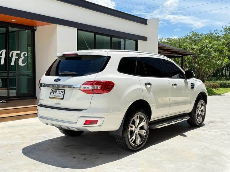 Ford Everest 2017 2.2 Titanium+ Utility-car ดีเซล ไม่ติดแก๊ส เกียร์อัตโนมัติ ขาว รูปที่ 4