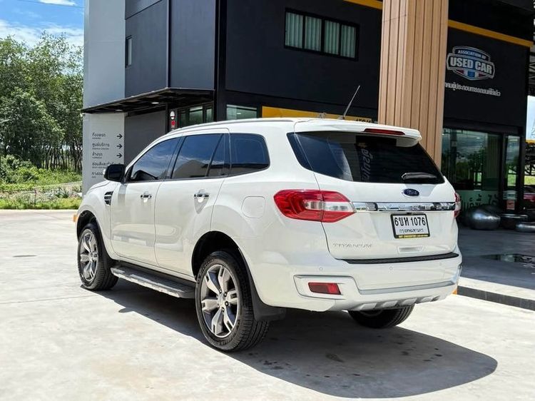 Ford Everest 2017 2.2 Titanium+ Utility-car ดีเซล ไม่ติดแก๊ส เกียร์อัตโนมัติ ขาว รูปที่ 2
