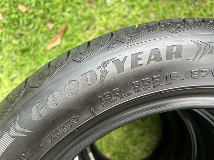 ยาง Goodyear 195 55 16 ปี22 เส้น 500 บาท สภาพดี ไม่ปะ รูปที่ 4