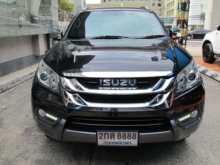 Isuzu MU-X 2014 3.0 Utility-car ดีเซล ไม่ติดแก๊ส เกียร์อัตโนมัติ ดำ รูปที่ 3