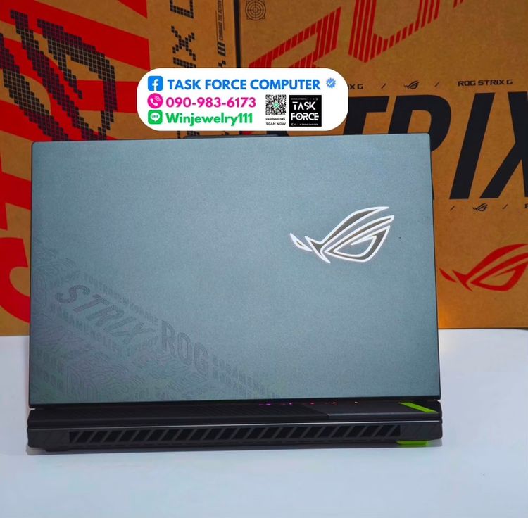 ASUS ROG STRIX G16 G614FR-S5100W - VOLT GREEN รูปที่ 5