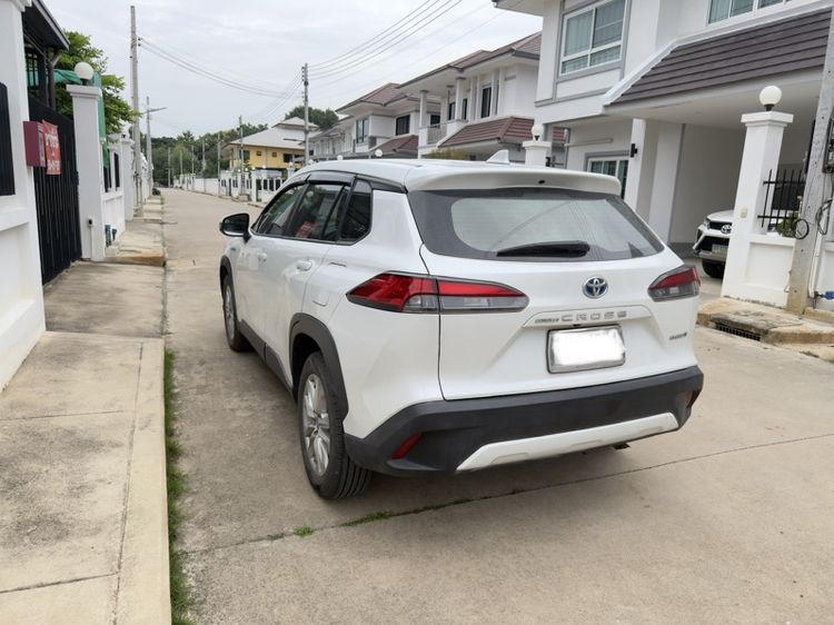 Toyota Corolla Cross 2021 1.8 Hybrid Smart Utility-car ไฮบริด ไม่ติดแก๊ส เกียร์อัตโนมัติ ขาว