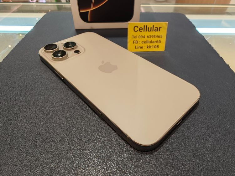 iPhone 16 Pro Max 256GB Batt96 เครื่องไทย สภาพสวยมาก รับผ่อนบัตร รูปที่ 6