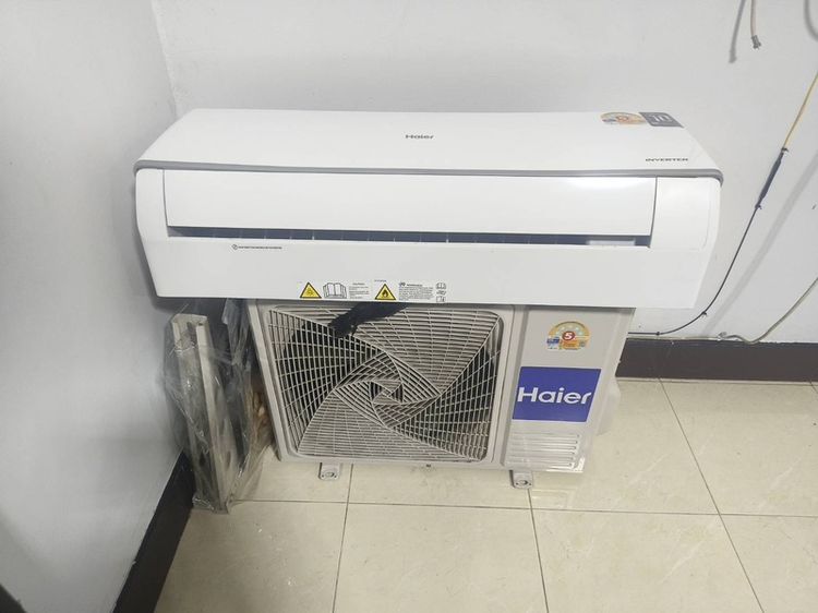 แอร์ติดผนัง เป็นระบบอินเวอร์เตอร์ แอร์ Haier Inverter 15,000 BTU
