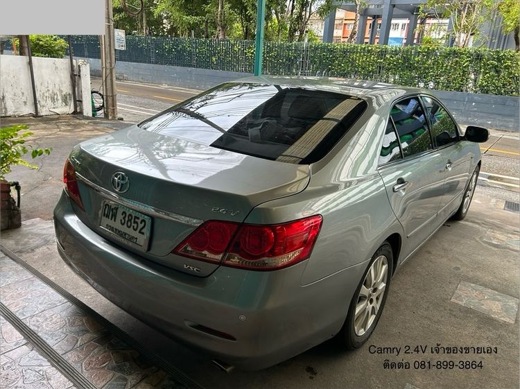 Toyota Camry 2006 2.4 V Sedan เบนซิน ไม่ติดแก๊ส เกียร์อัตโนมัติ เทา รูปที่ 4