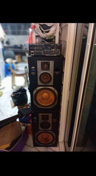 ชุดเครื่องเสียง ลำโพง JVC S-P55 1คู่ Made In Japan วินเทจ แบบ3ทาง จับคู่กับ เพาเวอร์แอมป์ สภาพเหมือนใหม่ กำลังขับ400*400W RMS