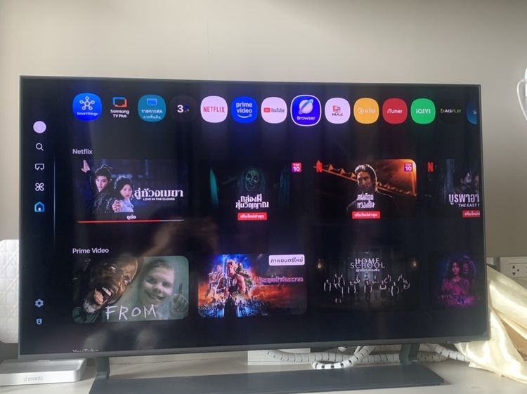 ทีวี Samsung 43 นิ้ว รุ่น QA43Q65CAKXXT สมาร์ททีวี QLED ความละเอียด 4K รูปที่ 2