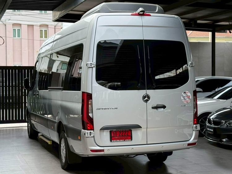 Mercedes-Benz Sprinter 2024 2.0 419 Business Long Van ดีเซล ไม่ติดแก๊ส เกียร์อัตโนมัติ เทา รูปที่ 3