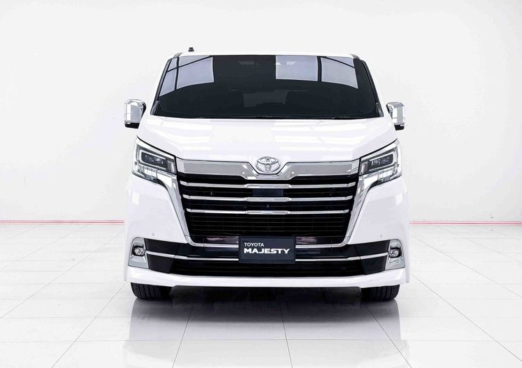 Toyota Majesty 2019 2.8 Grande Utility-car ดีเซล ไม่ติดแก๊ส เกียร์อัตโนมัติ ขาว รูปที่ 3