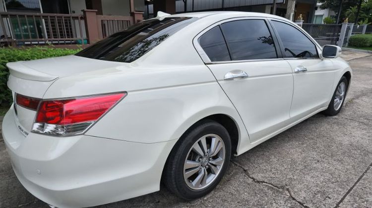 Honda Accord 2009 2.0 E i-VTEC Sedan เบนซิน ไม่ติดแก๊ส เกียร์อัตโนมัติ ขาว รูปที่ 4