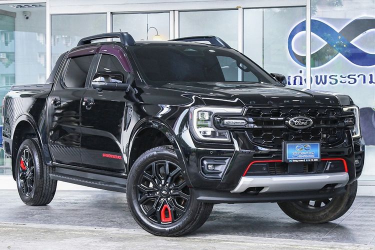 รถ Ford Ranger 2.0 Bi-Turbo Hi-Rider Storntrak สี ดำ