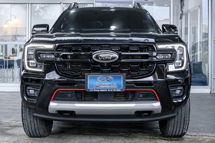 Ford Ranger 2023 2.0 Bi-Turbo Hi-Rider Storntrak Pickup ดีเซล เกียร์อัตโนมัติ ดำ รูปที่ 2