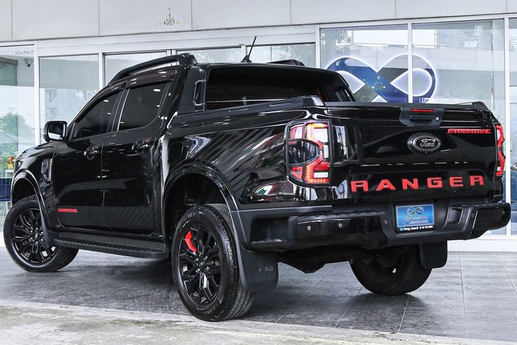 Ford Ranger 2023 2.0 Bi-Turbo Hi-Rider Storntrak Pickup ดีเซล เกียร์อัตโนมัติ ดำ รูปที่ 3